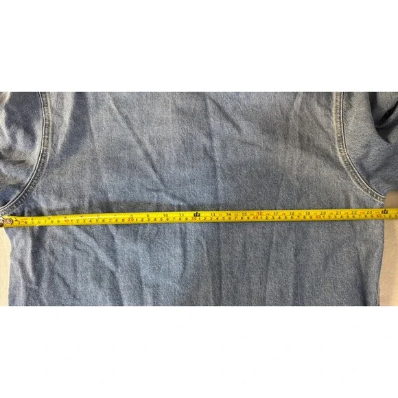 Sandro Denim Jacket Blue Wash Men's XXL Classic ‎ Style